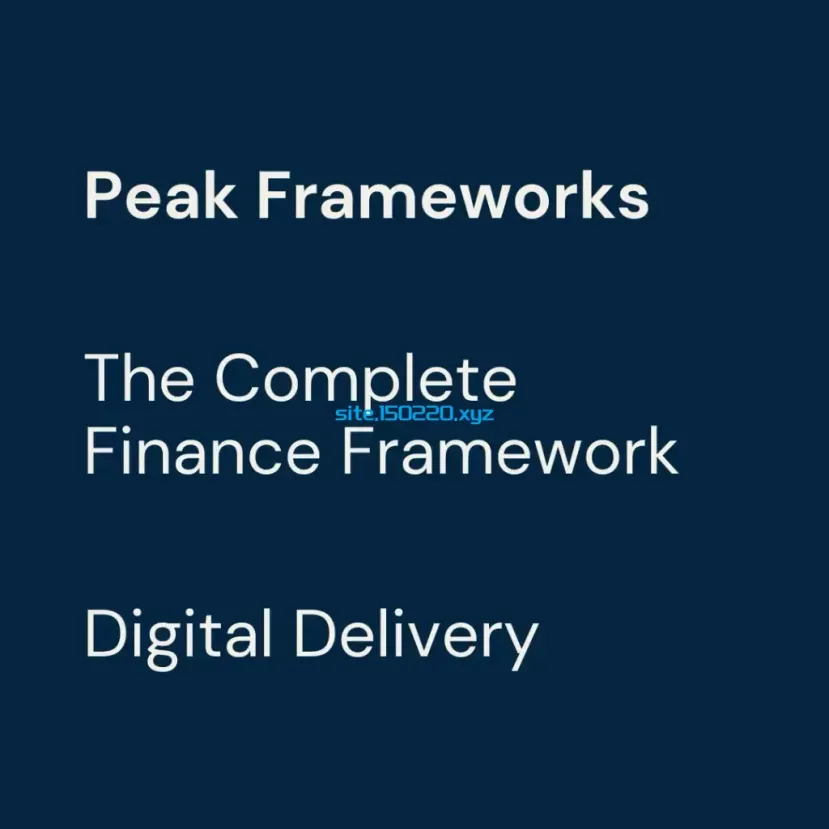 图片[1]-Peak Frameworks – The Complete Finance Framework-TheTrendFollowing