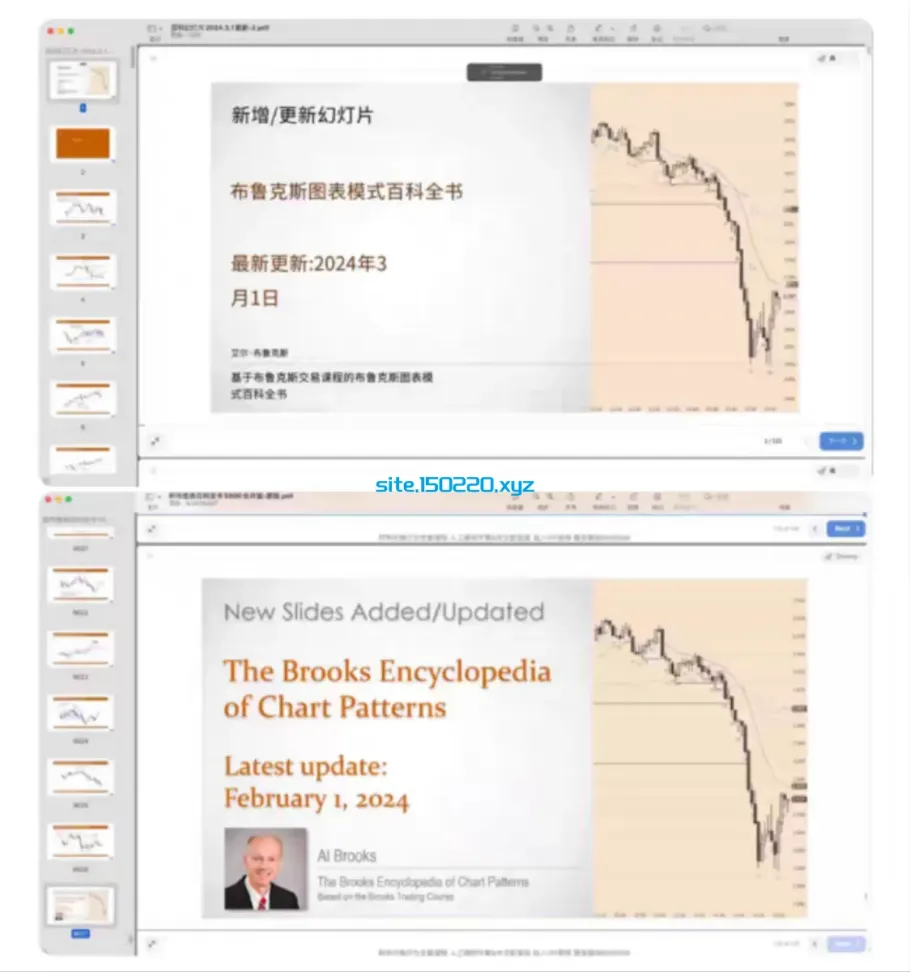 阿布价格行为图表双版本翻译al brooks priceaction-TheTrendFollowing